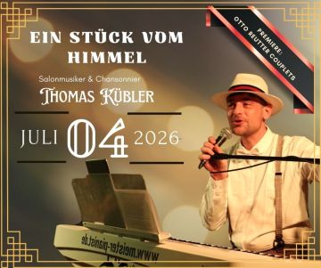 Entradas para Ein Stück vom Himmel – Thomas Kübler in Krumke en 04.07.2026 - Comprar entradas